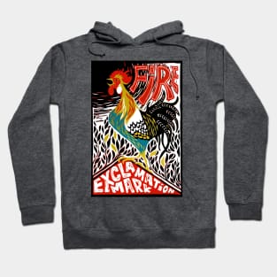 Fire, Exclamation Mark - IT Crowd Tribute Hoodie